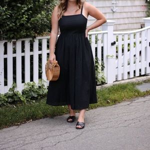 Madewell tie back eyelet dress